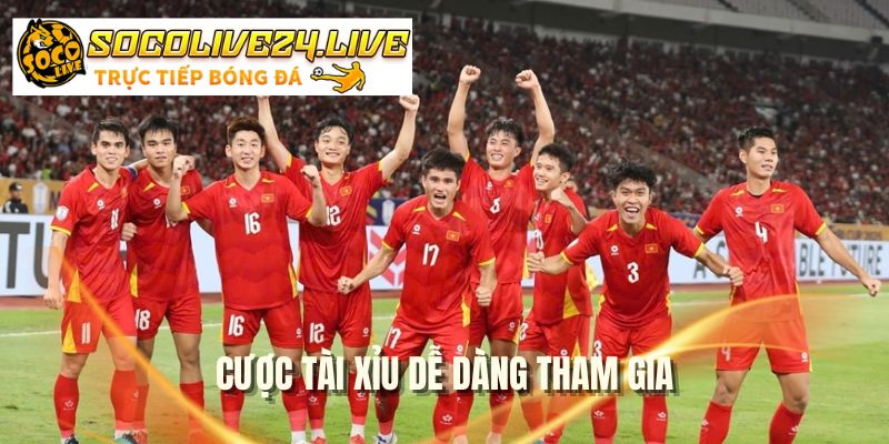Cược tài xỉu dễ dàng tham gia