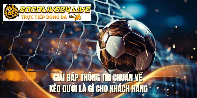 Giải đáp thông tin chuẩn về kèo dưới là gì cho khách hàng